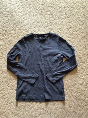 J. Crew “Perfect Fit” Long-Sleeve Tshirt in gray